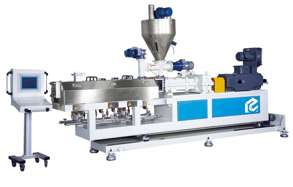 pe compounding machine line