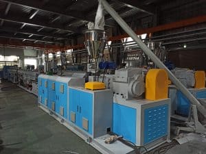 EMD-90 PVC Pipe (OD22-OD60mm) Dual Output High Speed Extrusion Line