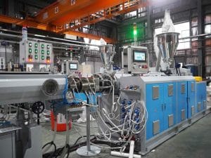 EMD-90 PVC Pipe (OD22-OD60mm) Dual Output High Speed Extrusion Line