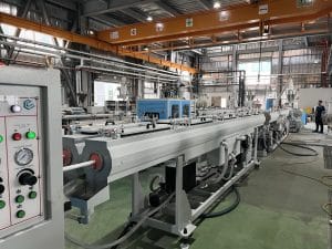 EMD-90 PVC Pipe (OD22-OD60mm) Dual Output High Speed Extrusion Line