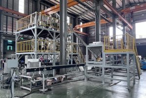 Co-Rotation Devulcanized Rubber Compounding Line